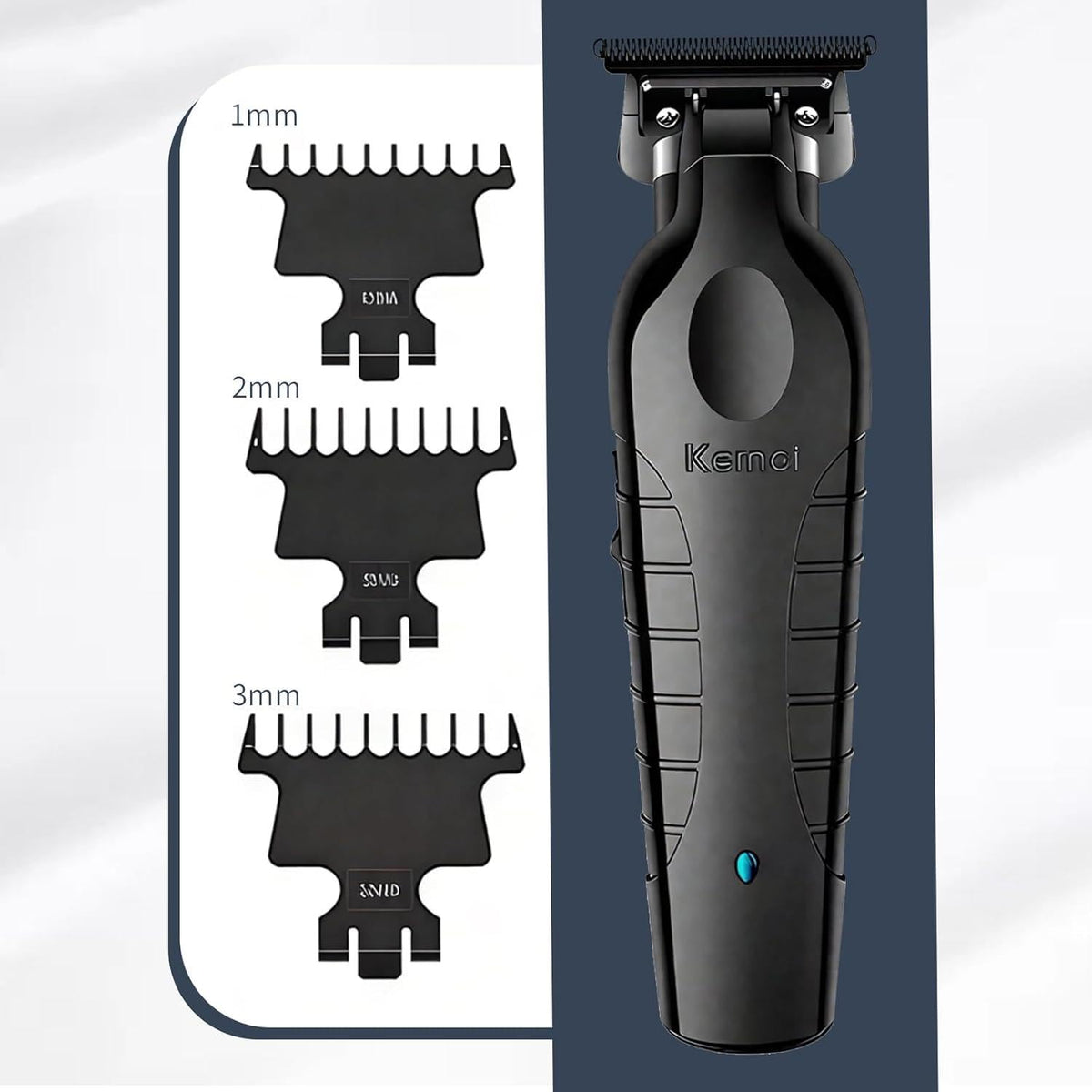 KEMEI 2299 complete grooming kit supports versatile styling.