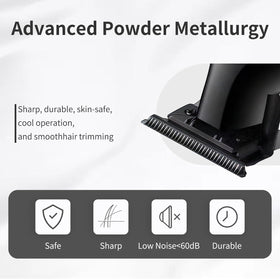 KEMEI 2299 modern stylish design complements grooming routines.