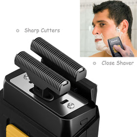 KEMEI Foil Shaver with included accessories for immediate use