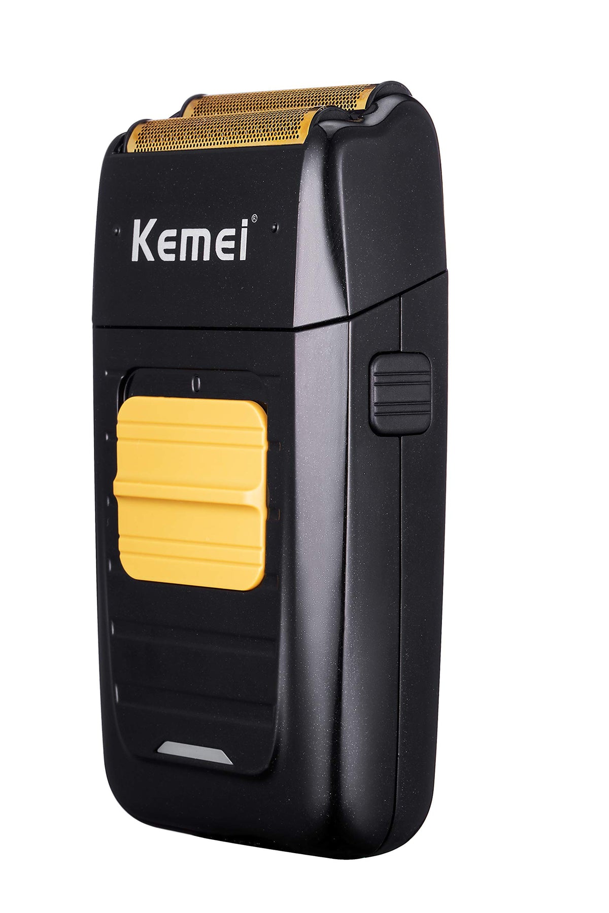 KEMEI Foil Shaver double foil net close-up showing wide coverage and precision