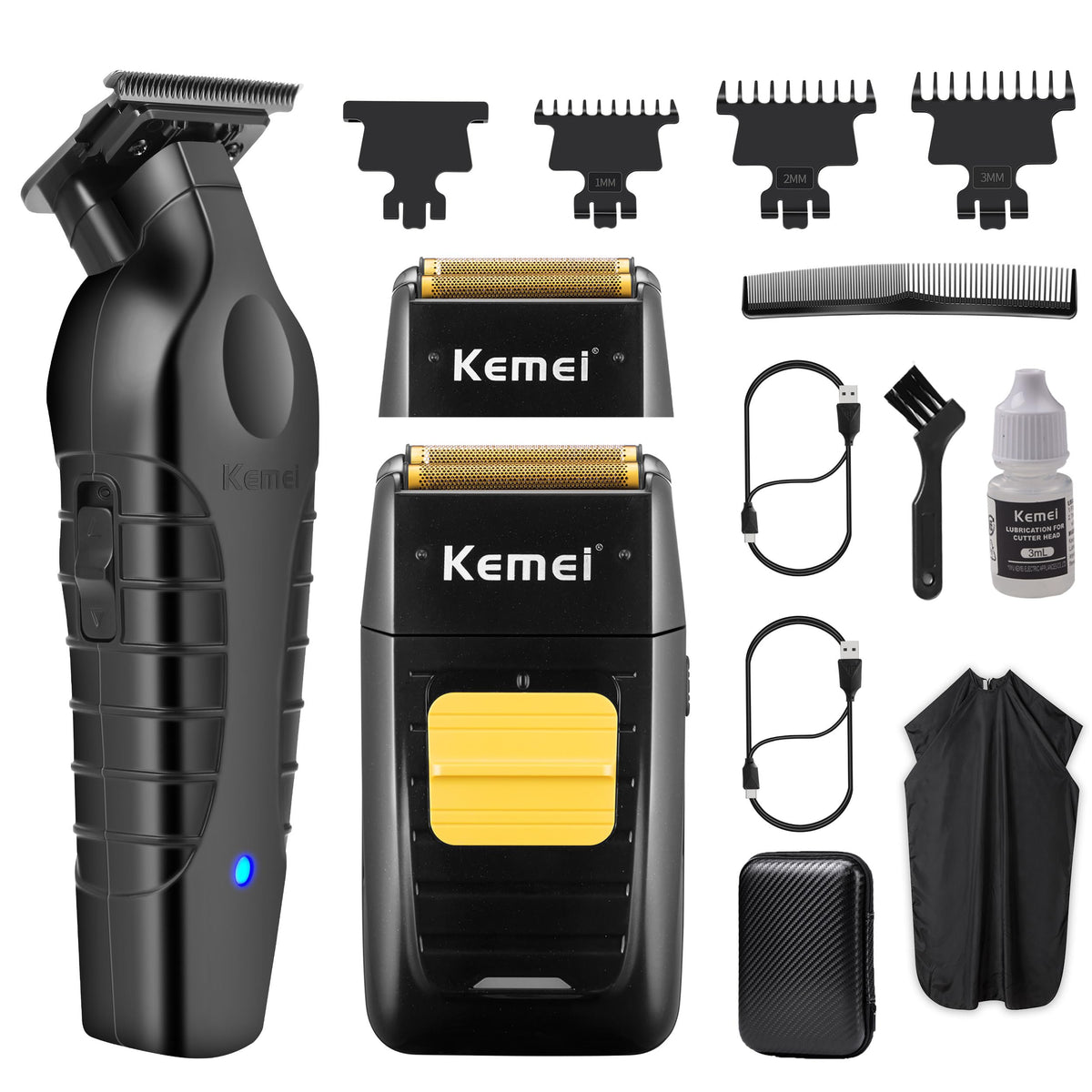 KEMEI KM 2299 hair trimmer for precise home grooming
