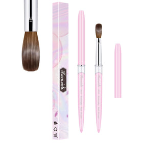 KEMEISI acrylic nail brush with Kolinsky bristles for precise sculpting