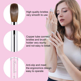 KEMEISI ergonomic handle reduces strain during long sessions