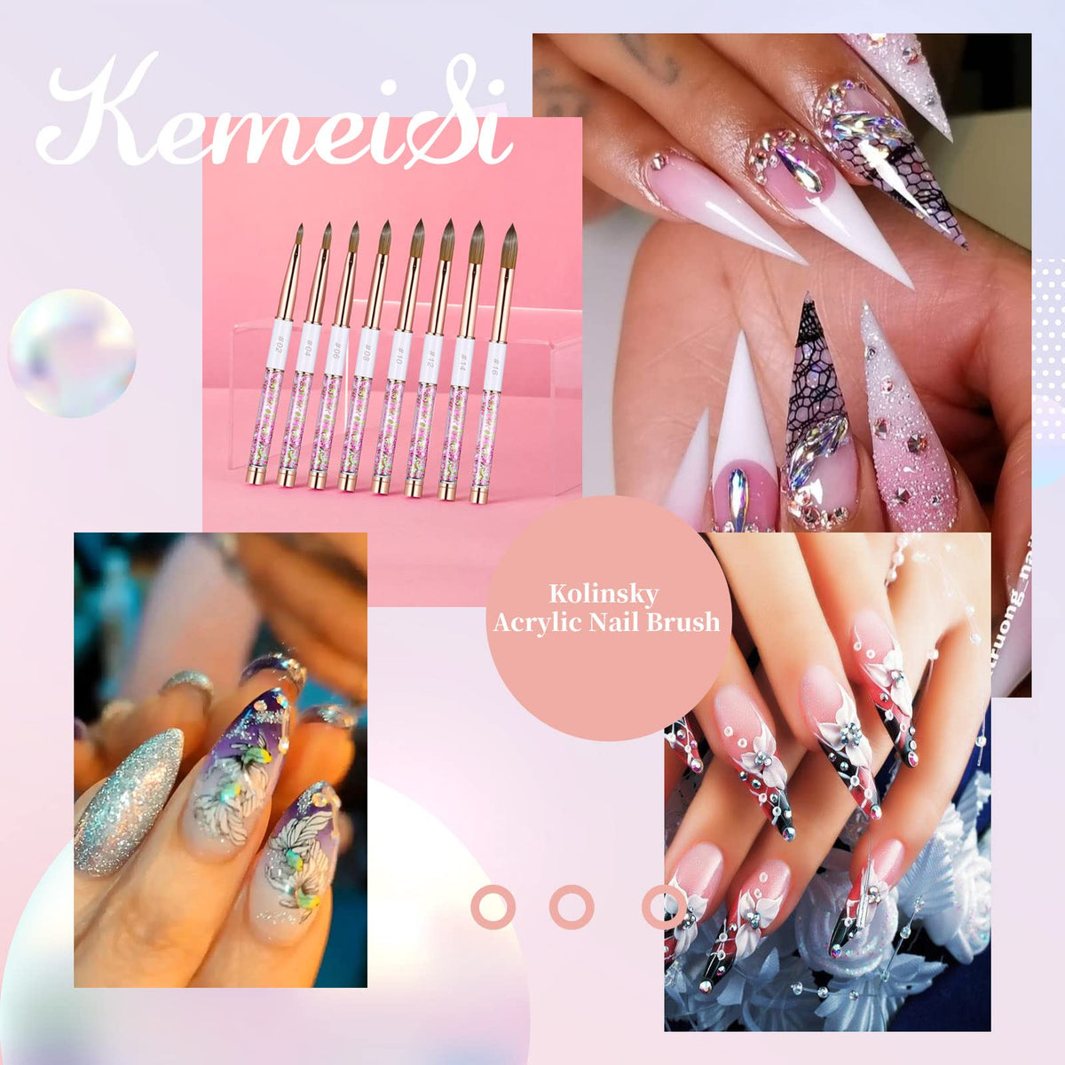 KEMEISI suitable for all nail art including extensions and carving