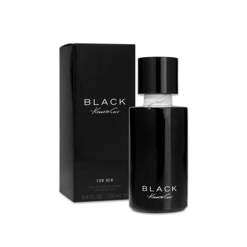 Kenneth Cole Black for Her bottle front view, ideal for evening elegance.