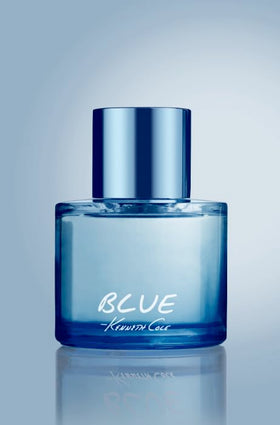 Kenneth Cole Blue EDT packaging shows logo and product details clearly.