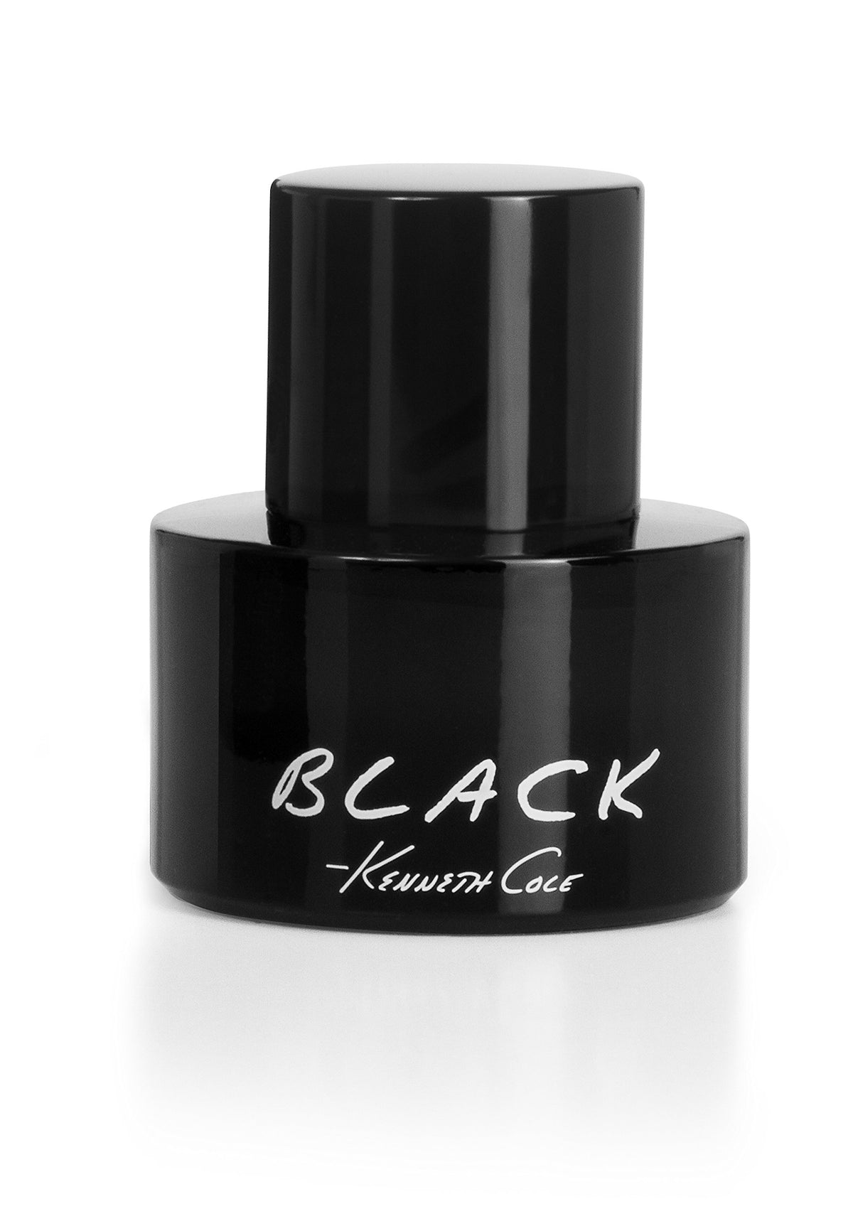 Kenneth Cole Black 1.7 oz label view, compact travel-ready size.