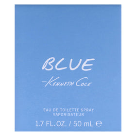 Mist spray of Kenneth Cole Blue in action for daily refresh.