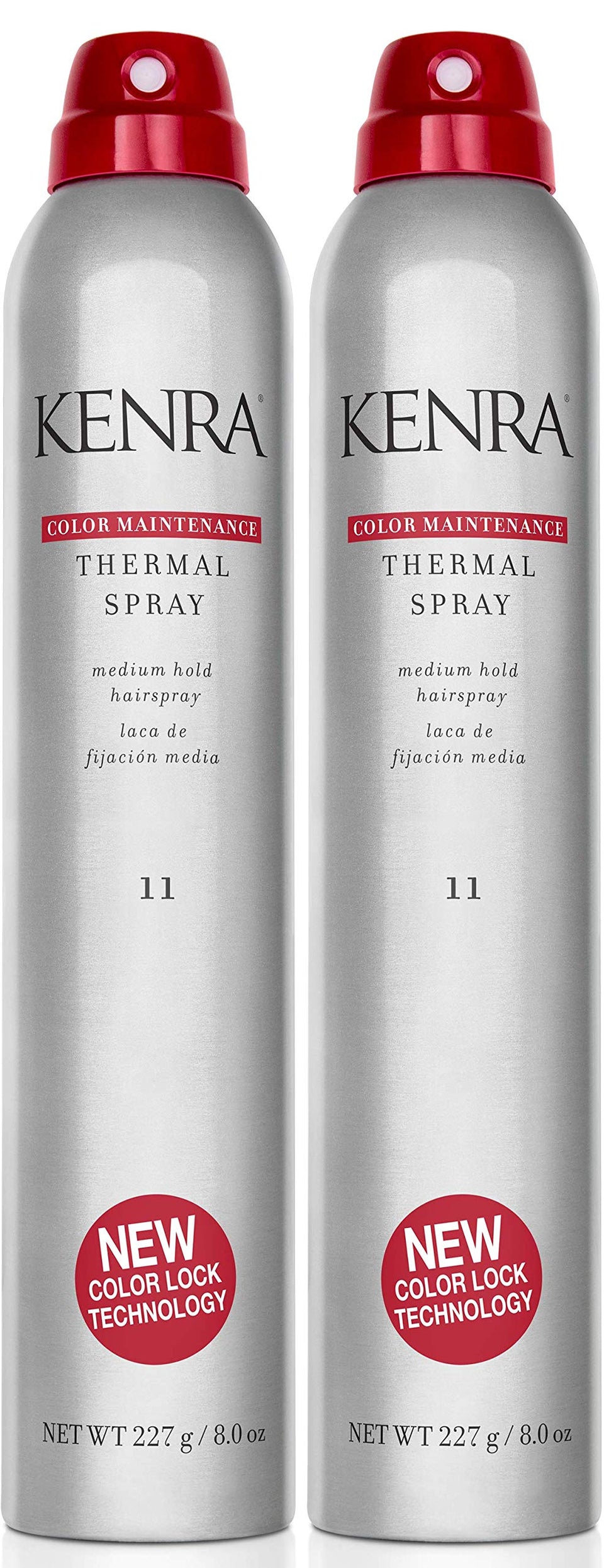 Kenra Color Maintenance Thermal Spray 11 bottle for color protection during heat styling.
