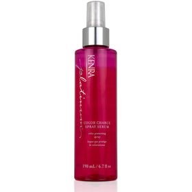 Kenra Platinum Color Charge Spray Serum bottle ready for color protection and shine