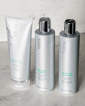 Damaged hair strands show improved elasticity and suppleness after use