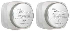 Kenra Platinum Whipped Taffy 20 bottle front view for compact, travel-friendly styling.