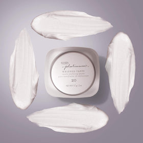 Kenra Platinum Whipped Taffy 20 demonstrates sculpting on layered hair.
