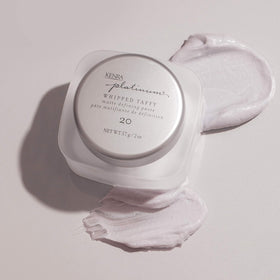Kenra Platinum Whipped Taffy 20 whipped souffle texture highlights airy hold.