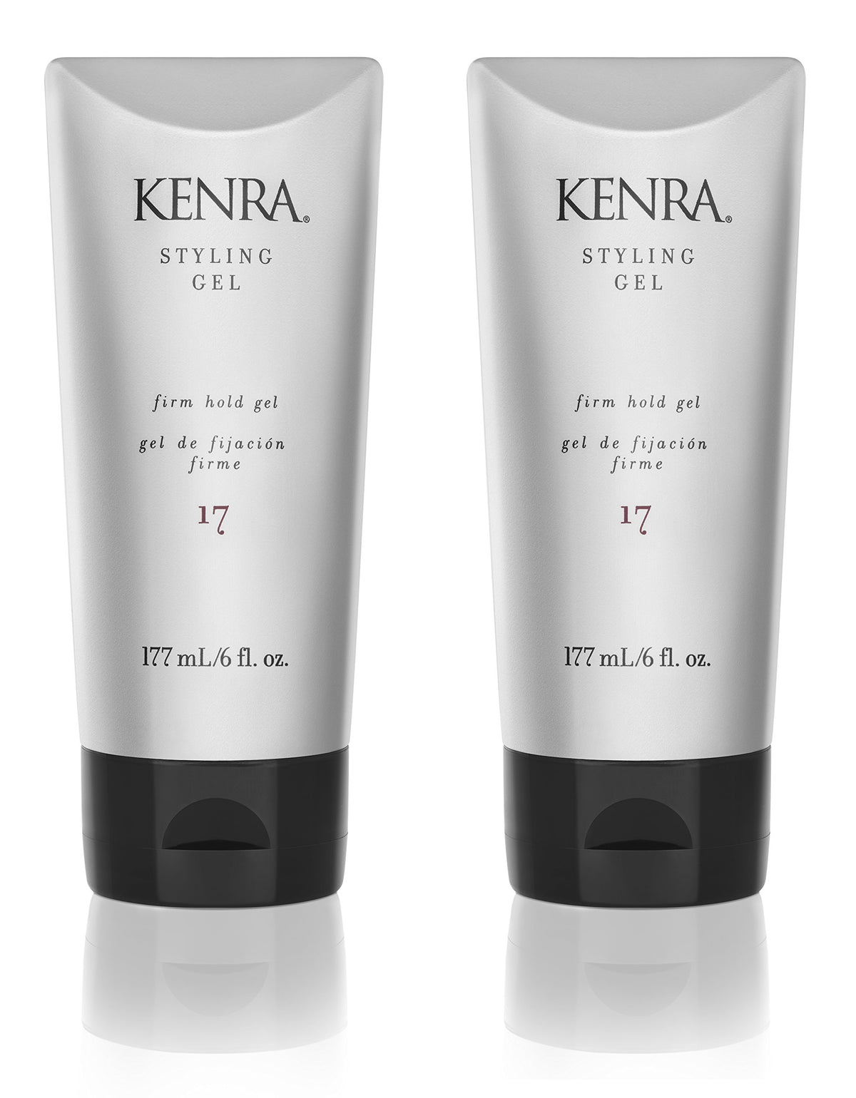 Kenra Styling Gel 17 bottle showing high hold for medium to coarse hair