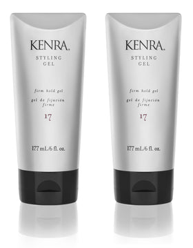 Kenra Styling Gel 17 bottle showing high hold for medium to coarse hair