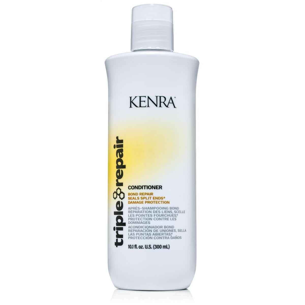 Kenra Triple Repair Shampoo lather showing creamy cleansing action.