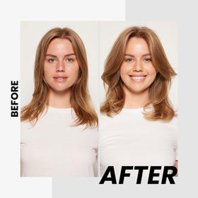Kenra Volume Mousse Extra 17 texture application demonstrating even distribution.