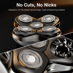 Kensen 6-in-1 kit attachments including nose trimmer and clipper