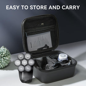 Kensen 7D Head Shaver IPX6 waterproof design supports wet or dry use.