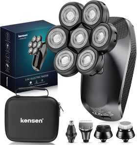 Kensen 7D Head Shaver main unit delivers a close shave for head and face.