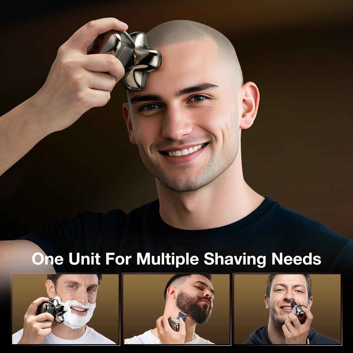 Kensen 8500 RPM motor delivers strong shaving power