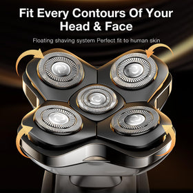 Kensen floating 5D blades for precise shaving