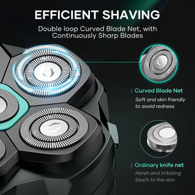 Kensen magnetic head facilitates easy cleaning