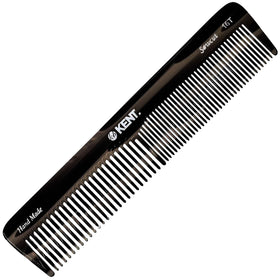 Kent 16T fine-tooth comb with smooth teeth for gentle detangling and precise finishing