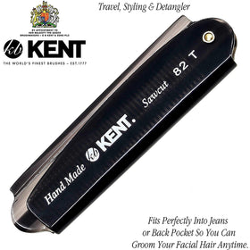Kent 82T heritage and English craftsmanship signal trusted grooming heritage.