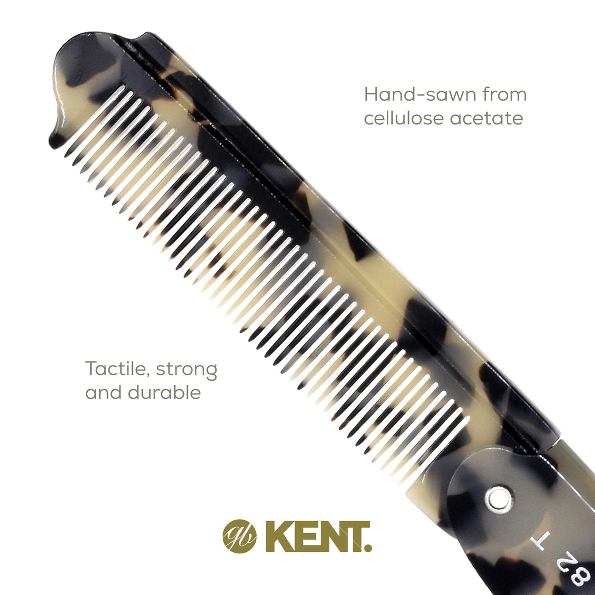 Kent 82T TW cellulose acetate material close-up plant-based and smooth
