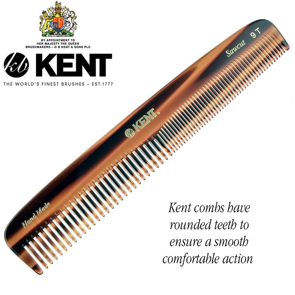 Kent 9T smooth glide for snag-free grooming across hair and skin
