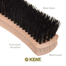 Kent BRD6 oil-and-balm-distribution brush helps achieve a polished finish.