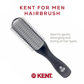 Kent KFM2 nine-row detangler glides through thick hair without snagging