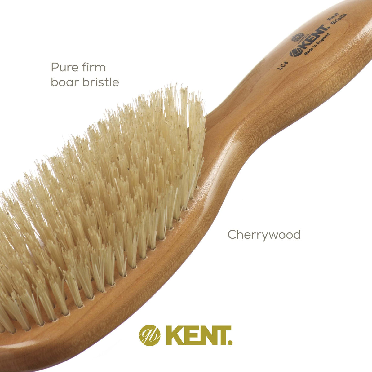 Kent LC4 Detangler Brush presented as a refined grooming gift option.