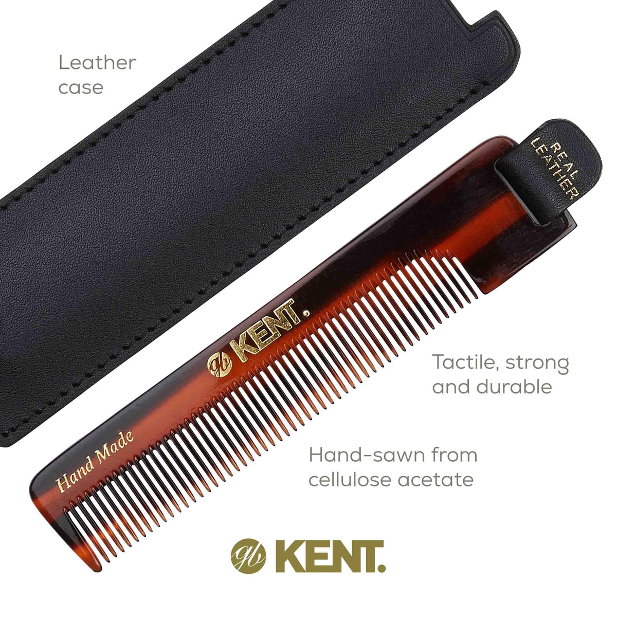 Kent NU22 includes gift leather pouch for safe storage.