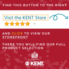 Kent NU22 saw-cut teeth prevent snagging during brushing.