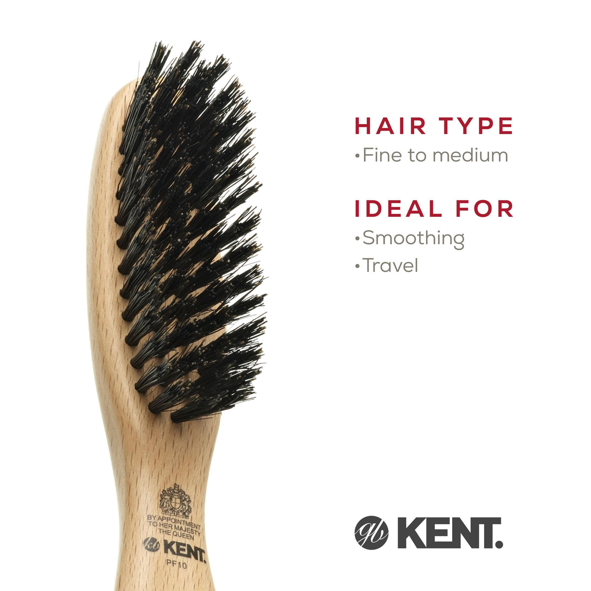 Kent PF10 easy-clean design for daily grooming and quick maintenance