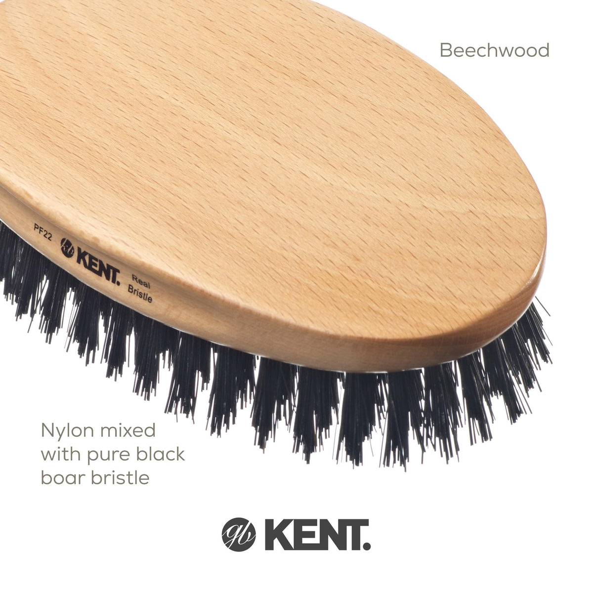 Kent PF22 exfoliates and cleanses the scalp during grooming sessions.