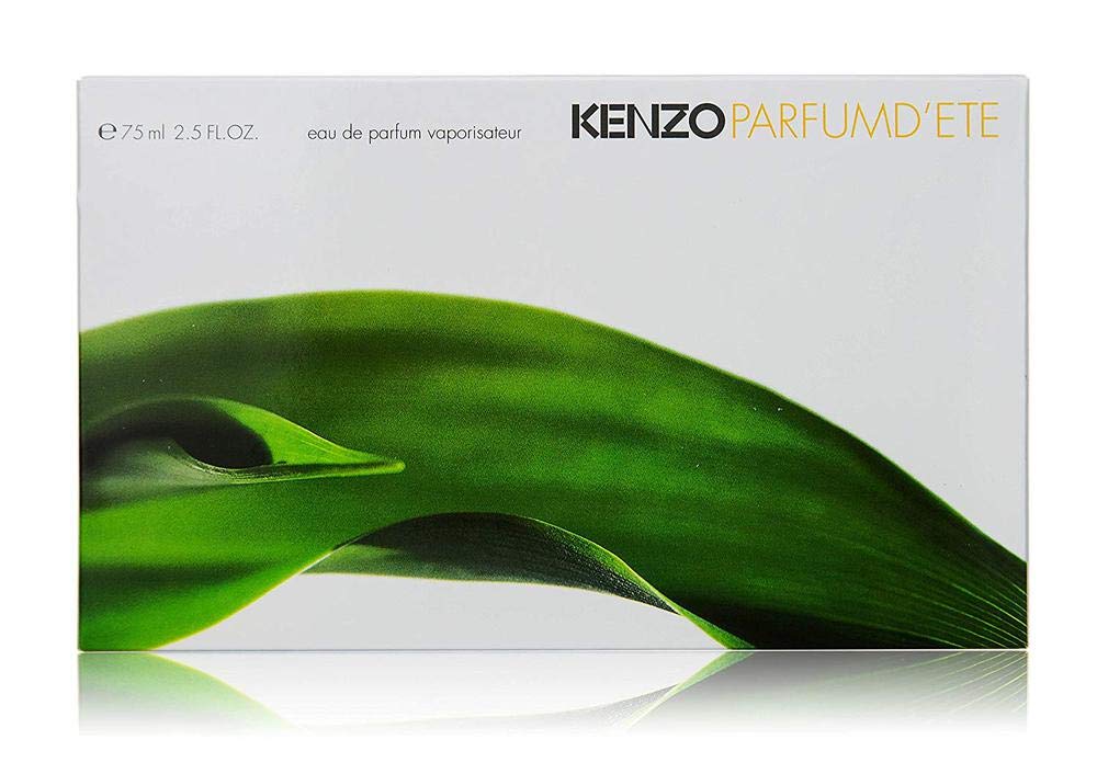 Kenzo D'Ete EDP box packaging varies, modern presentation.