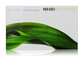 Kenzo D'Ete EDP box packaging varies, modern presentation.