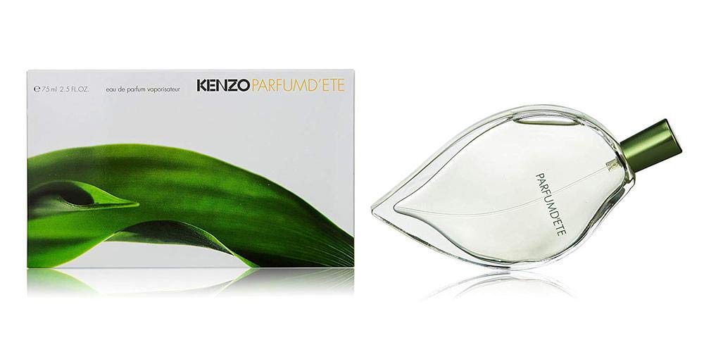 Kenzo D'Ete EDP cap closeup, premium closure for long-lasting fragrance.