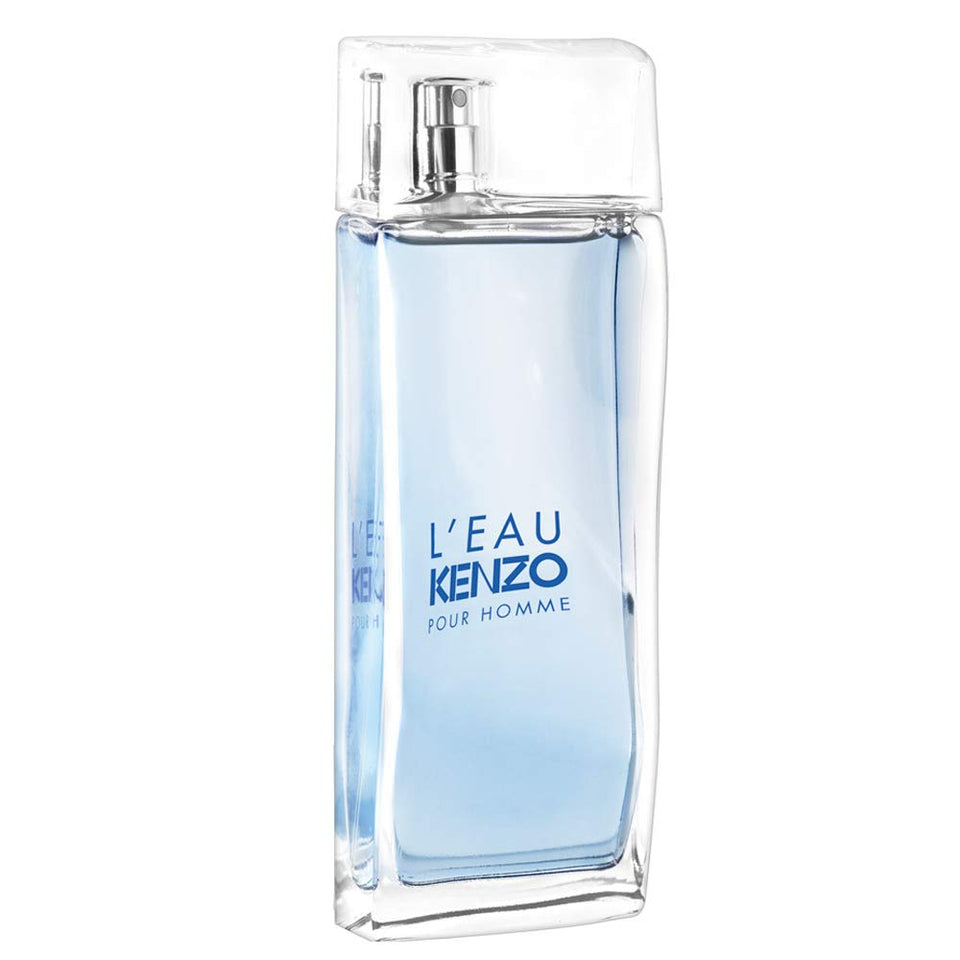 Kenzo L'Eau Kenzo Pour Homme bottle front view, ideal for daily fresh fragrance.