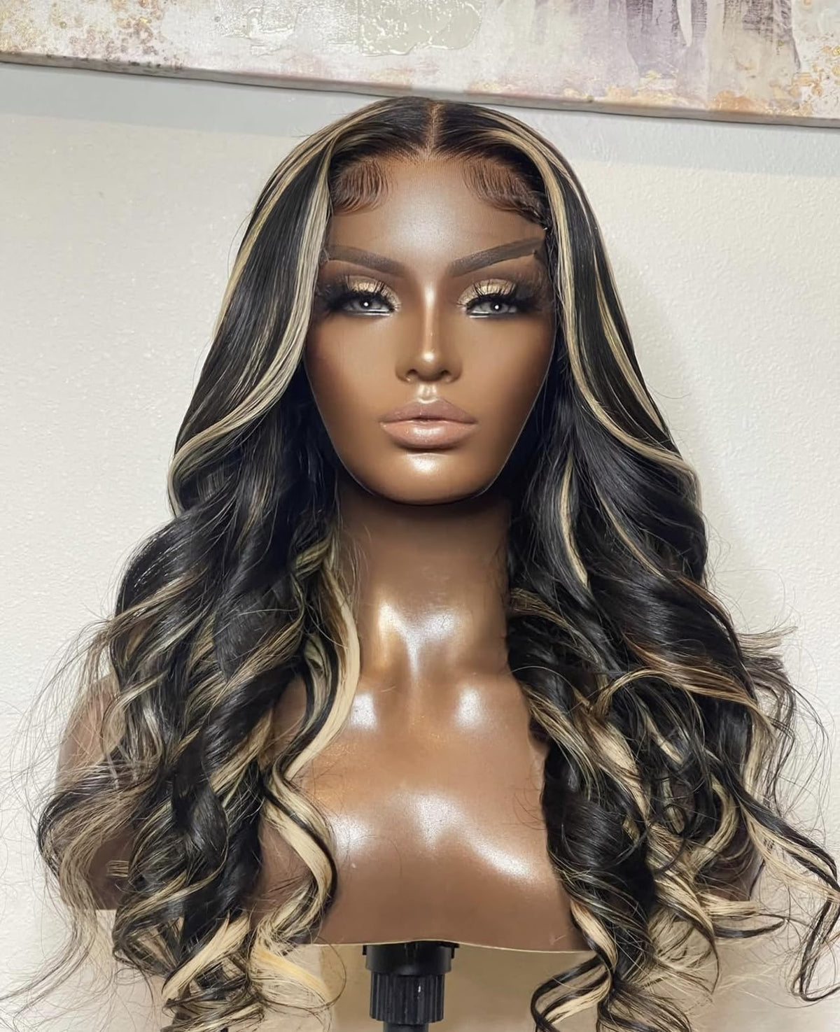 Kephare breathable cap wig ash blonde 28inch comfortable all-day use
