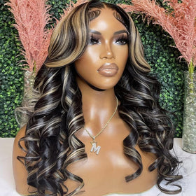 Kephare daily-wear ash blonde balayage wig suitable for travel and events