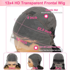 Kephare medium-cap wig with four combs and two straps ash blonde 28inch