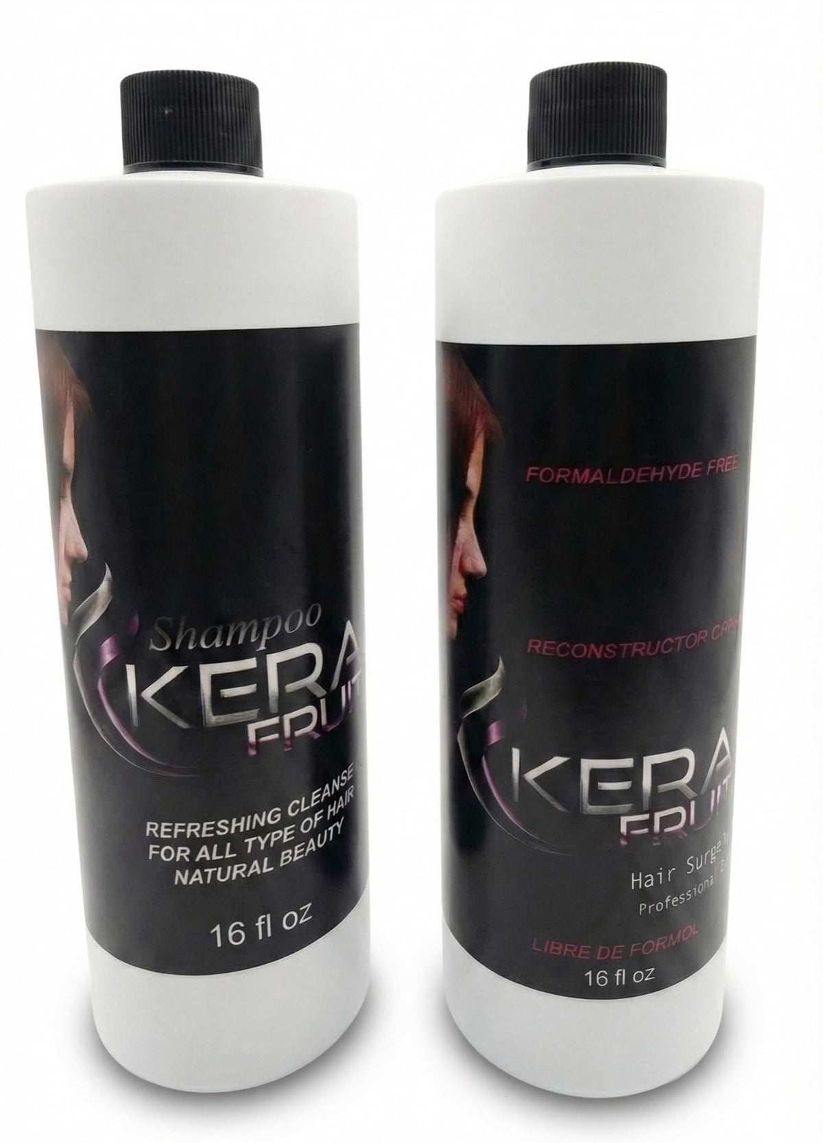 Kera Fruit Hair Surgery bottle pour enables controlled, even application for consistent results.