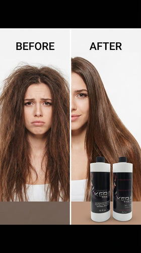 Kera Fruit Hair Surgery frizz-control feature highlights smoother, more manageable hair.