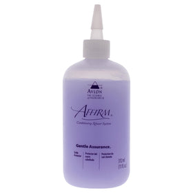 KeraCare Affirm Sensitive Gentle Assurance Scalp Protector bottle showing easy scalp protection during styling