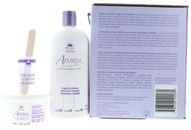 KeraCare Avlon Affirm Sensitive Scalp Kit step 1 bottle showcasing protective formula.